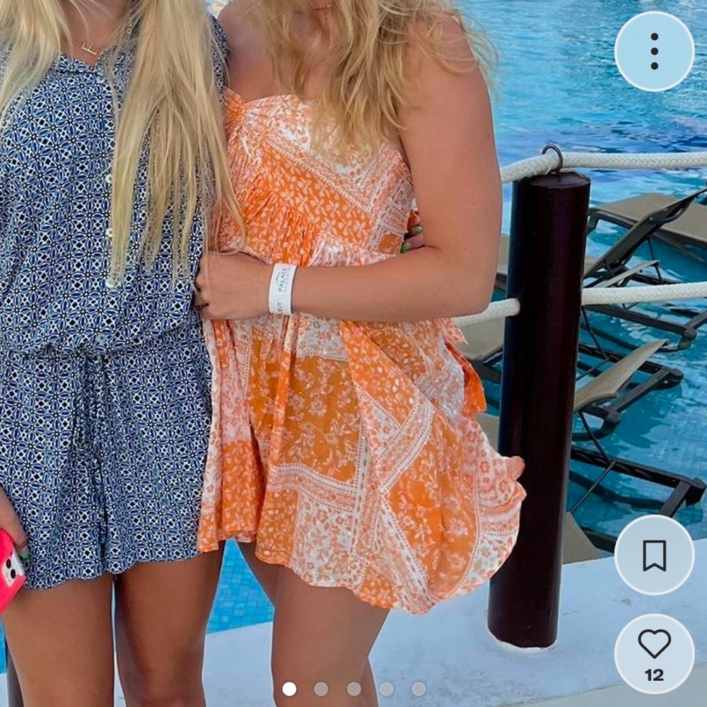 Isabelle’s Cabinet Orange Dress